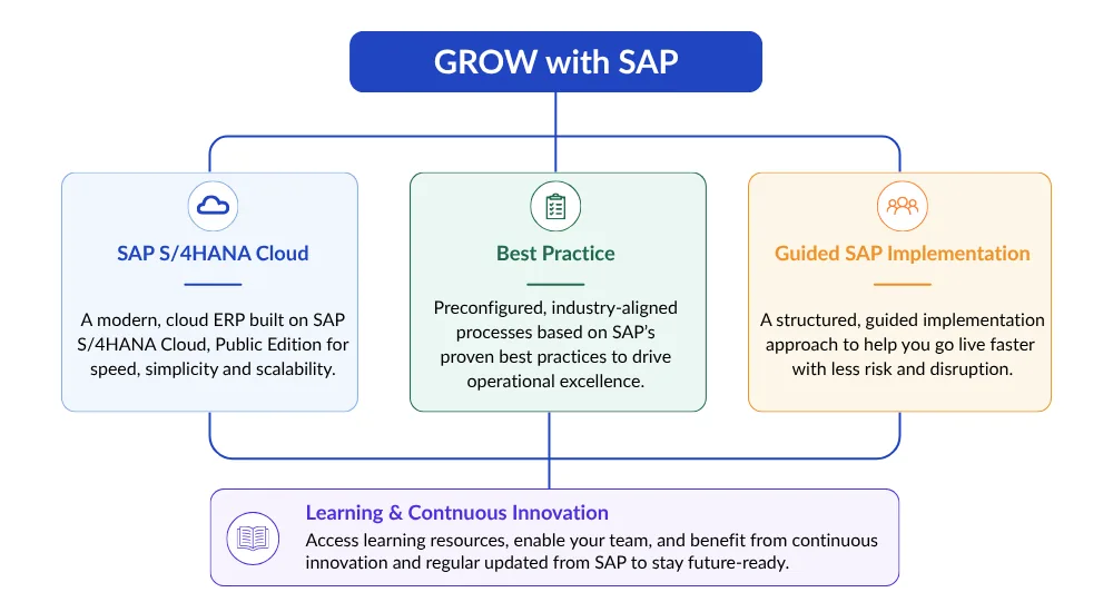 What is included in GROW with SAP