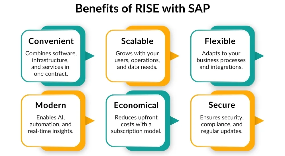 RISE with SAP at a glance